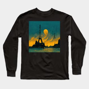 Paris at Dusk Long Sleeve T-Shirt